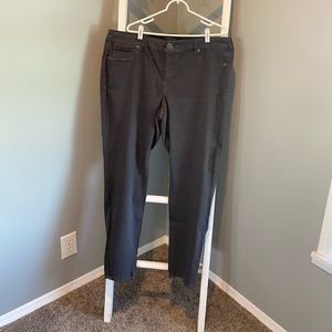 Maurices Plus Size Charcoal Gray Jeggings